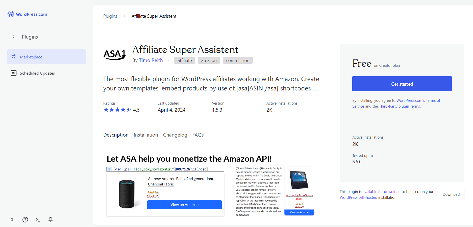 Affiliate Super Assistent